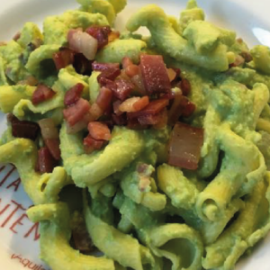 Pasta al pesto di zucchine